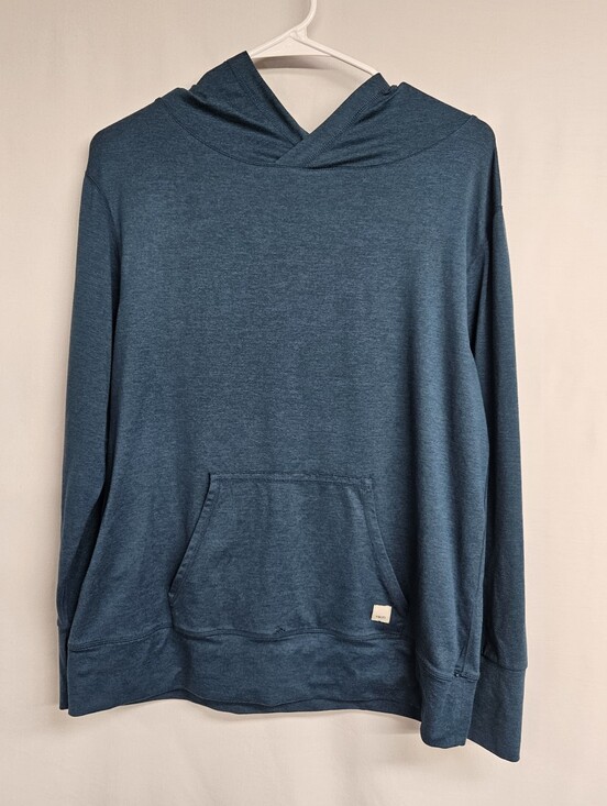 Vuori Other - Vuori Strato Tech Hoodie Performance Lightweight Stretch Blue Green V1019 Medium